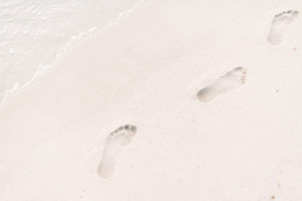 Winter Getaway Sand on Beach photo