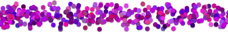 purple dot artwork divider