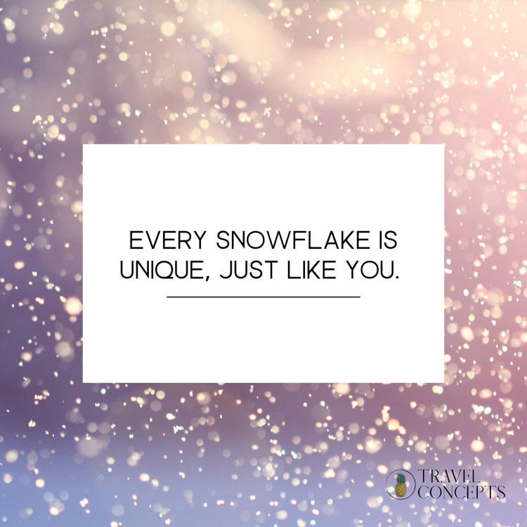 Every Snowflake Is Unique