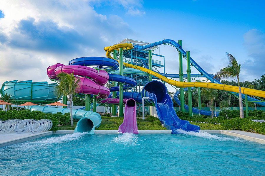 Nickelodeon Vacation water slide