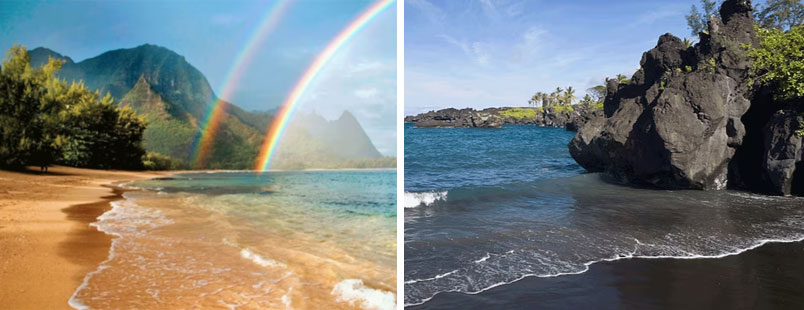 Hawaiian Rainbow Ocean photos