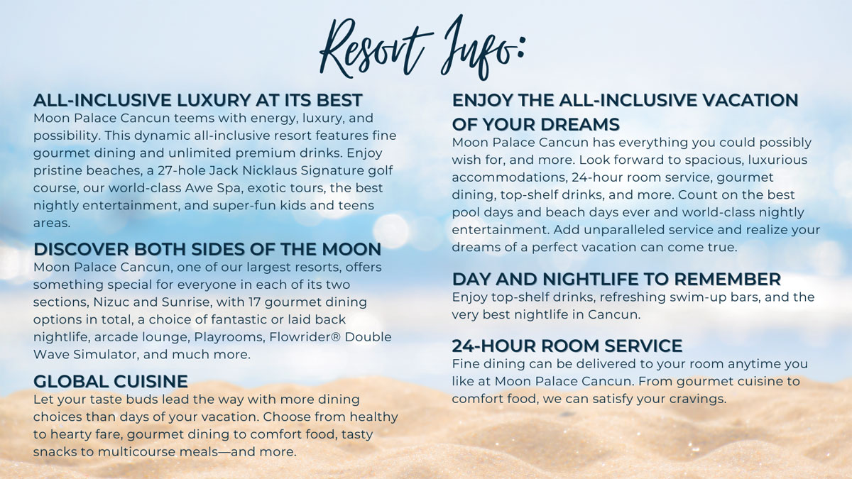Gathering of the Kings Cancun Resort Information
